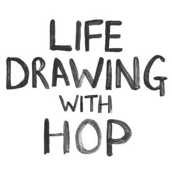 Life Drawing with Hop, drawing teacher